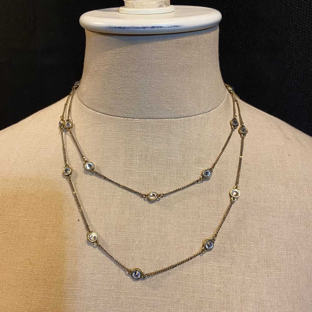 Spot on Necklace 36”+4” extender